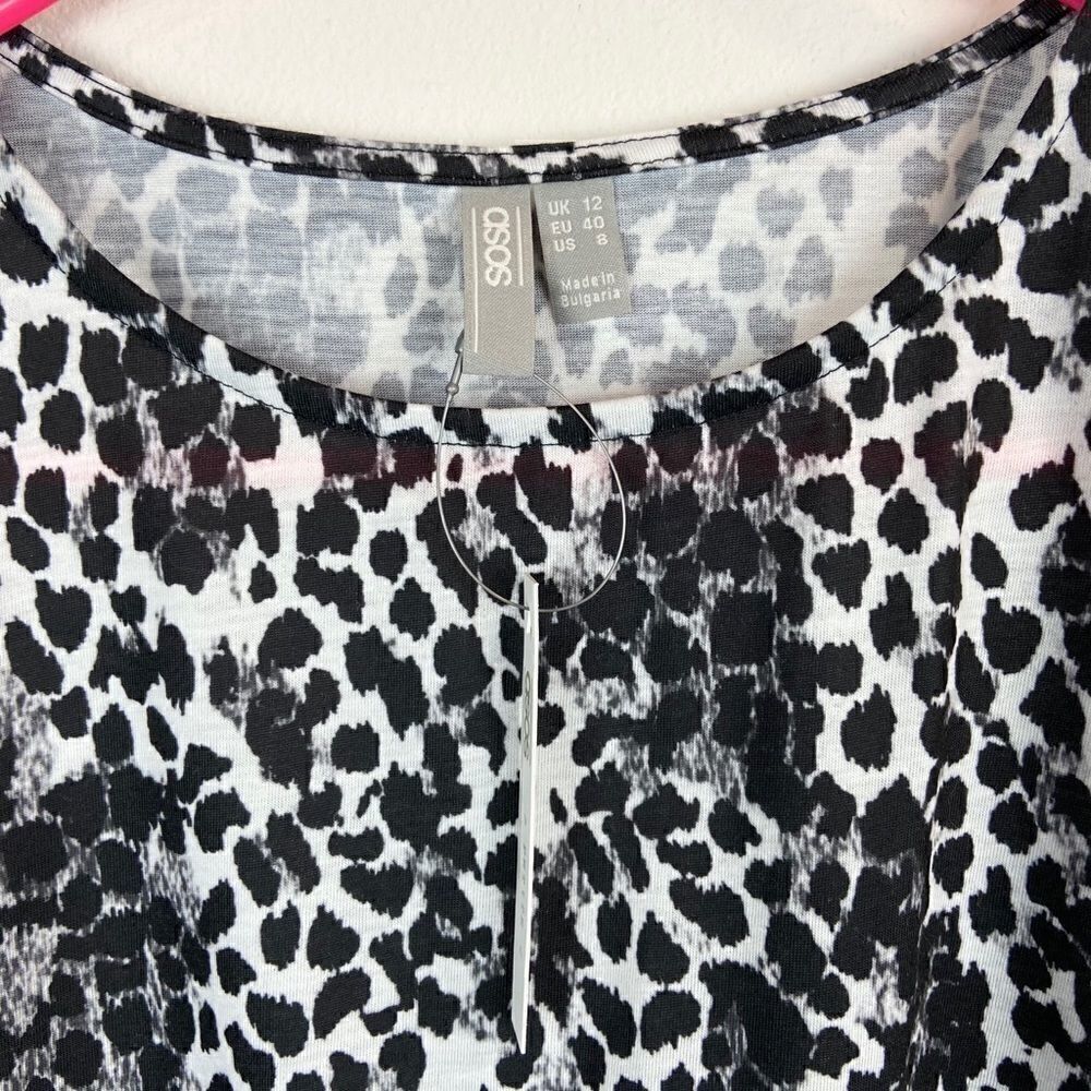 ASOS Leopard Print Tunic Dress NWT - Picture 5 of 5